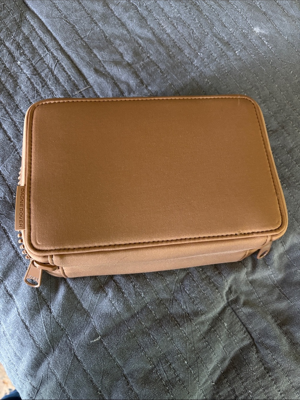 Dagne Dover Taupe Mesh-Front Travel Organizer - Picture 4 of 4